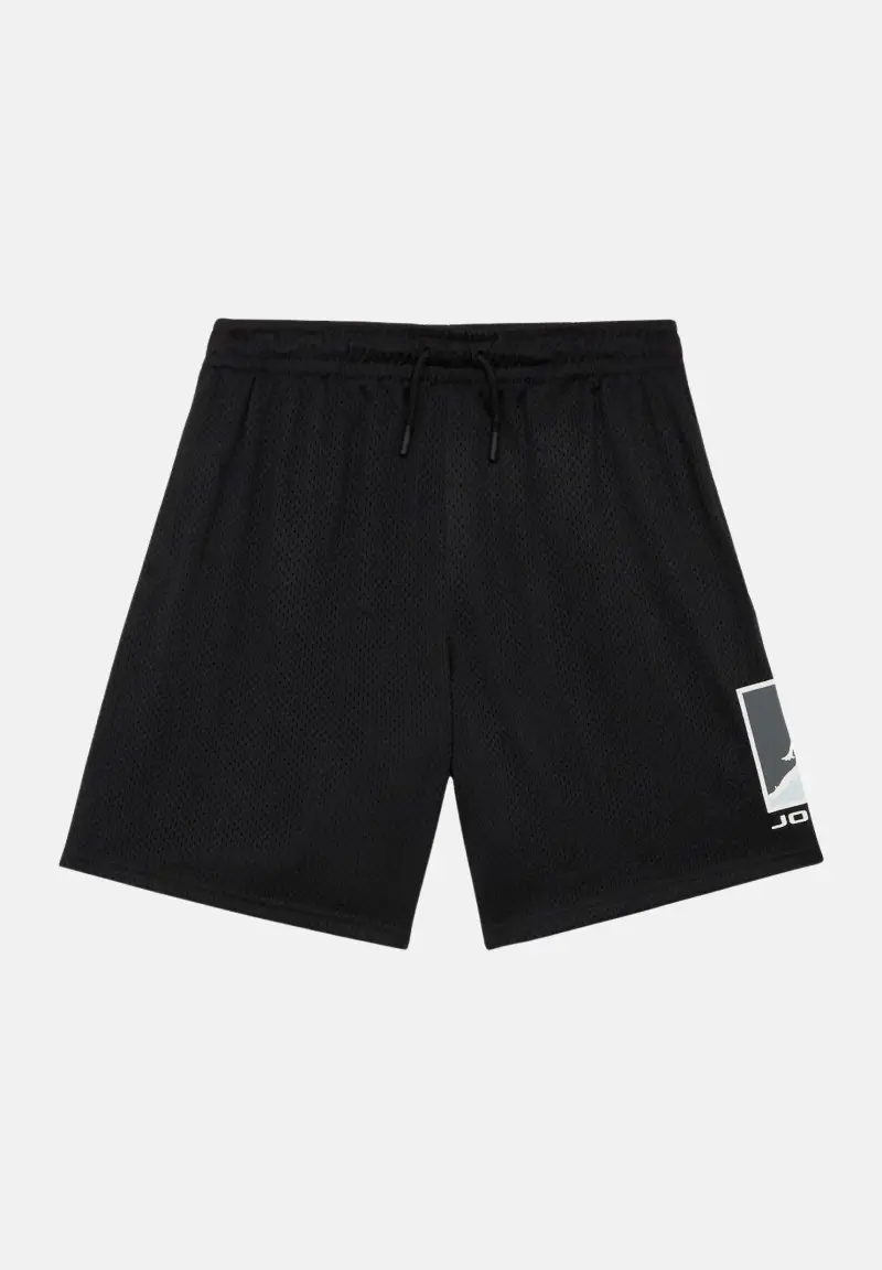 Jordan Shorts sportivo Brooklyn Baseline nero da bambino