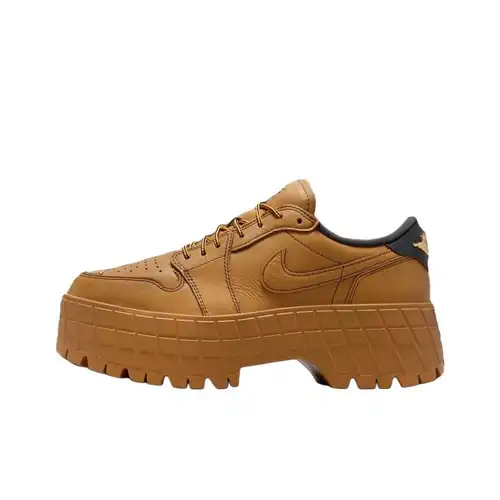 Jordan Sneakers Air 1 Low Brooklyn Wheat da Donna Marrone Team-Rosso Oro Metallizzato HF3184-700 38 5