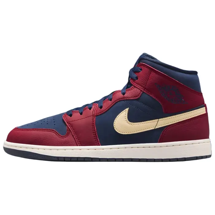 Sneakers Uomo Air Jordan 1 Mid SE Team Red Obsidian Pale-Vanilla IO7449-600 42