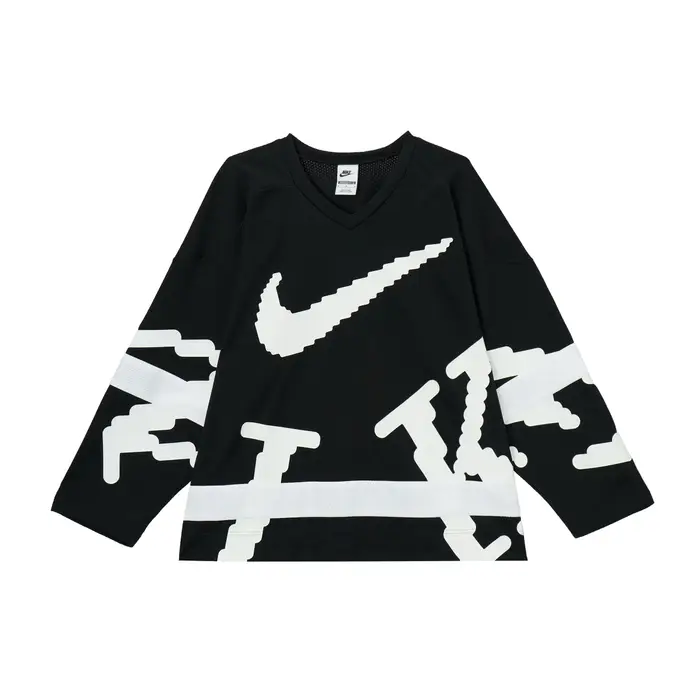 Jordan Sportswear Club Fashion Comoda Morbida Versatile Maglietta a Maniche Lunghe Uomo top HV1138-010
