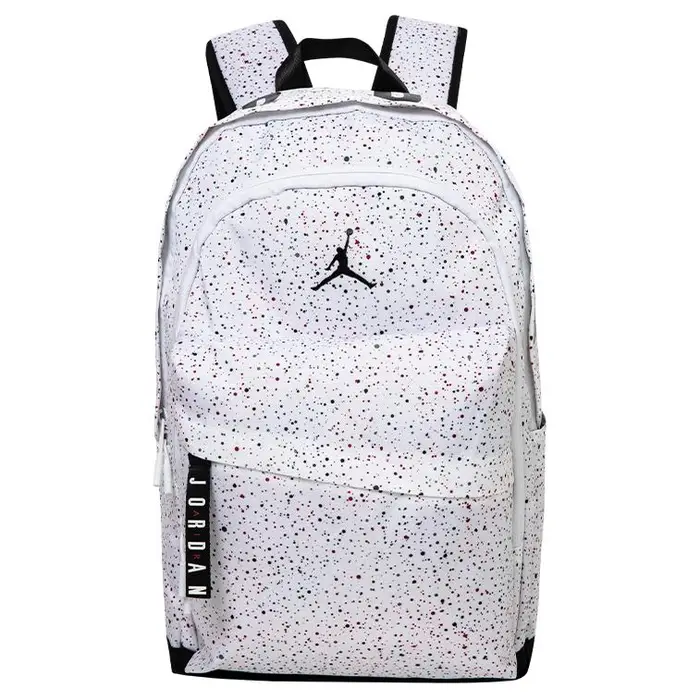 Jordan Zaino Casual in Poliestere per Studenti Zaino Grande Unisex Cielo Stellato Bianco JD2133032GS-008 L30 5*W17 8*H49 5cm