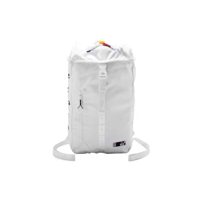 Jordan Zaino Sportivo Casual Colorato Logo Air Grande Capacità Poliestere Zaino da Pallacanestro Unisex Bianco 9A0254-W4H White