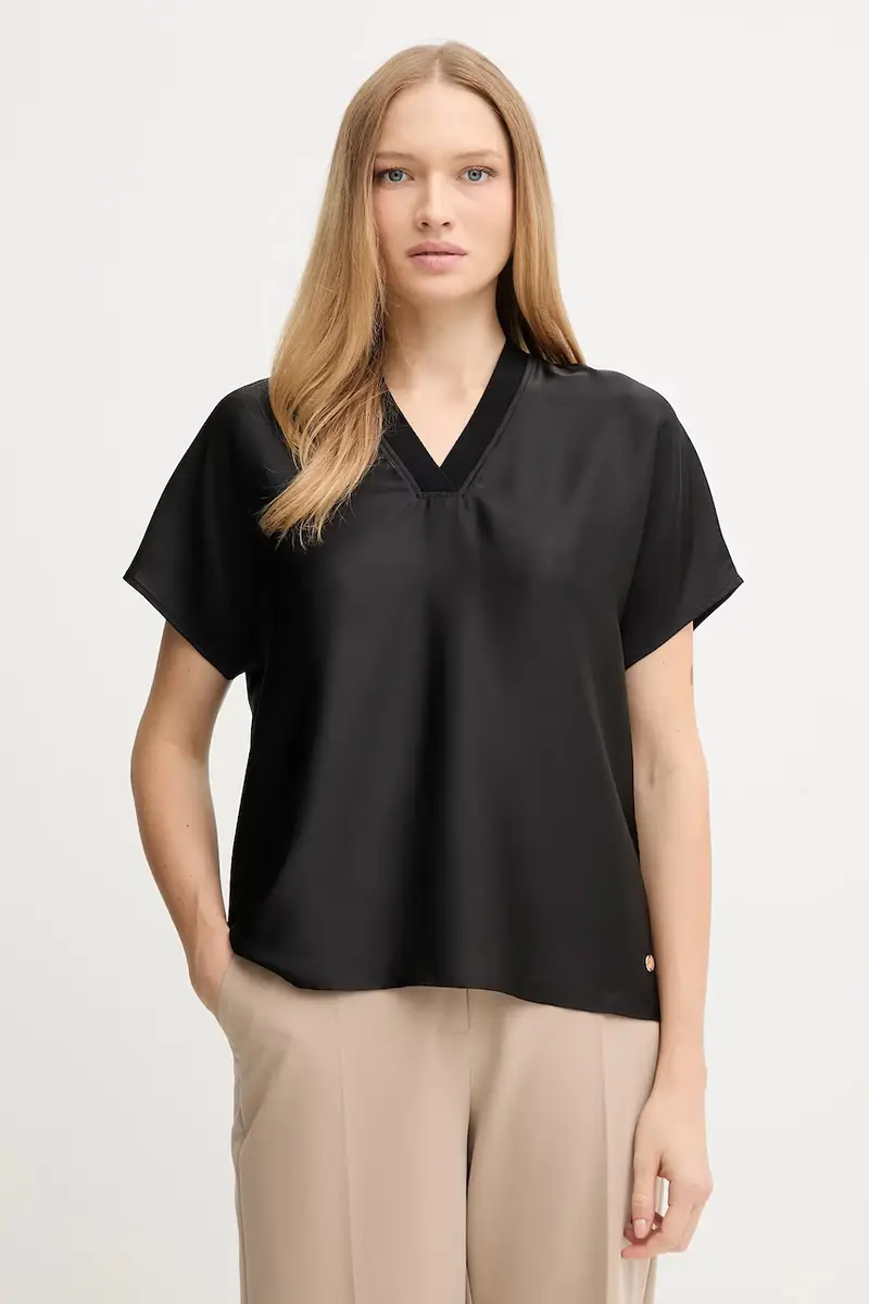 Joseph Ribkoff camicetta donna colore nero 253921