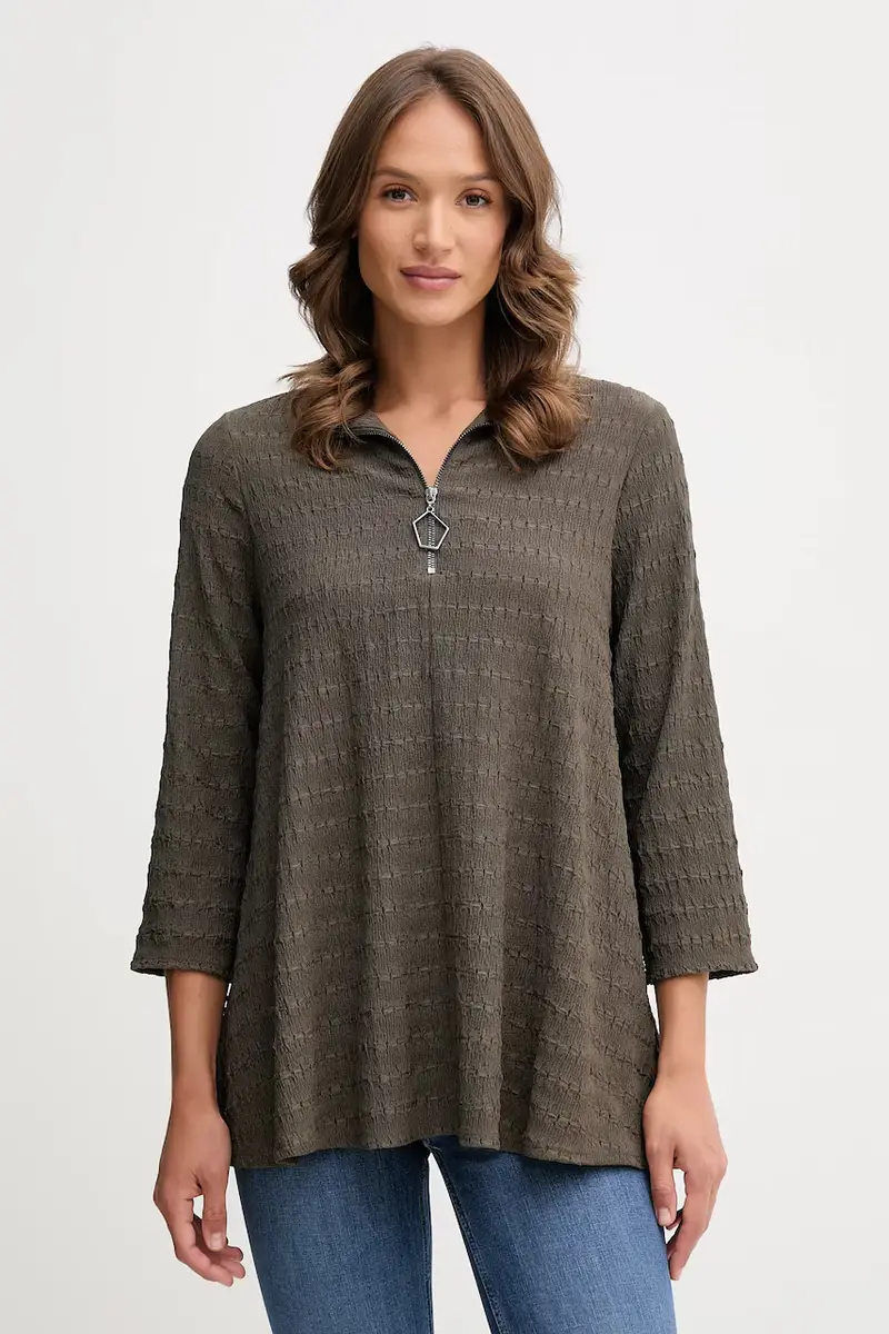 Joseph Ribkoff camicetta donna colore verde 253028