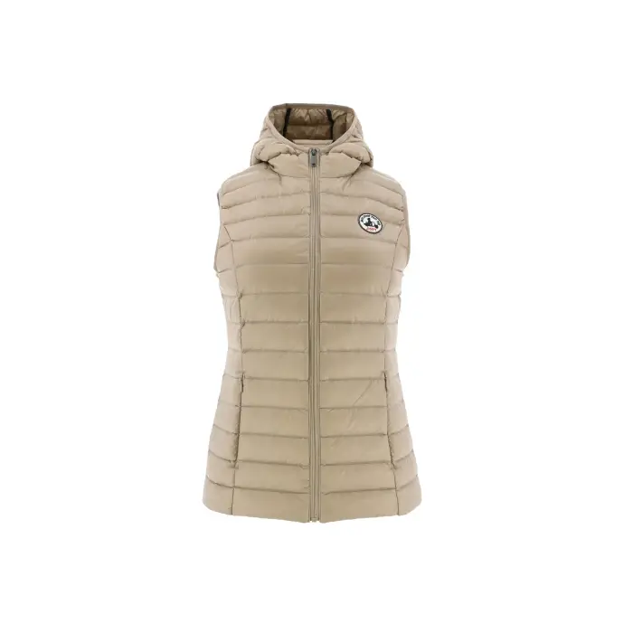 Gilet con cappuccio da donna JOTT Mali Noos Beige