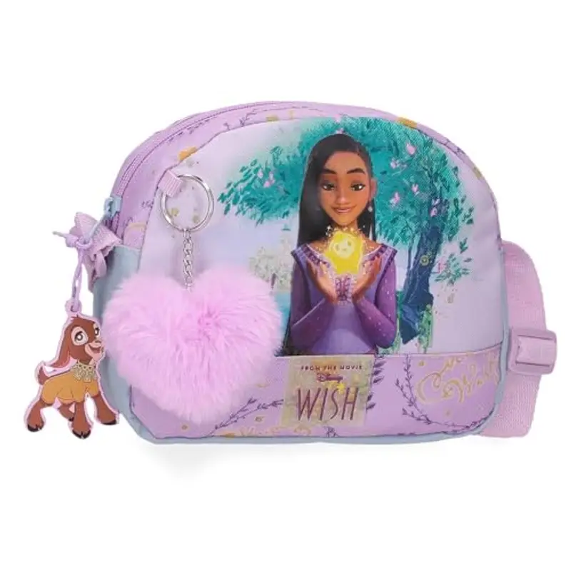 Disney Joumma Watch us Shine Borsa da corriere Rosa 20, 5x16, 5x6 cm Poliestere, Rosa, Tracolla