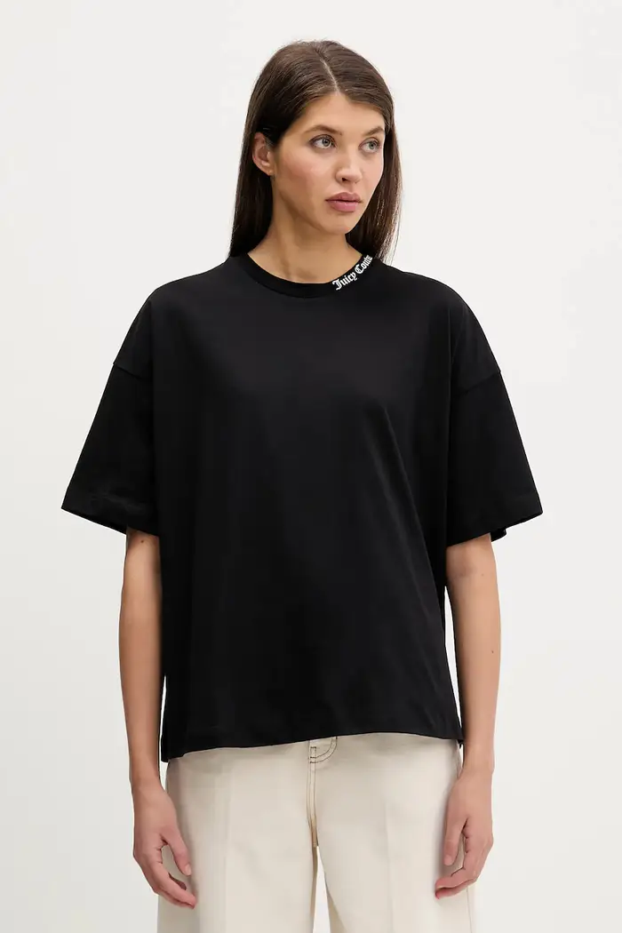 Juicy Couture t-shirt in cotone Nero