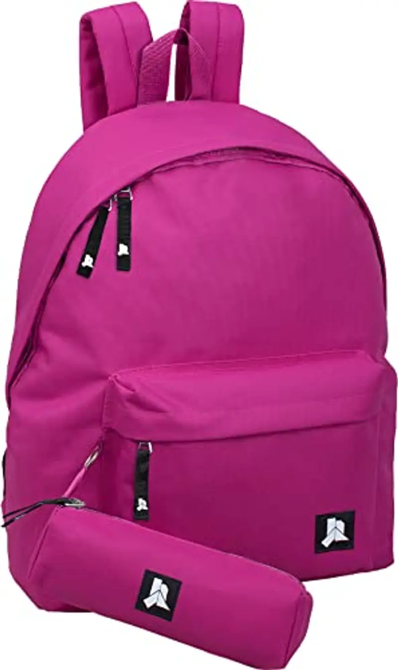 Julian Ross JR3007 Rosa Zaino Con Astuccio Scuola Media, Elementare e Superiore per Bambine e Ragazze, 41 Centimetri