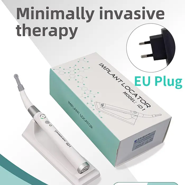Dental Implant Locator Smart Find Implant Screw Easy-Do Sensor Implant Detector Three-dimesonal Rotatabely Tools EU Plug colore grigio/bianco