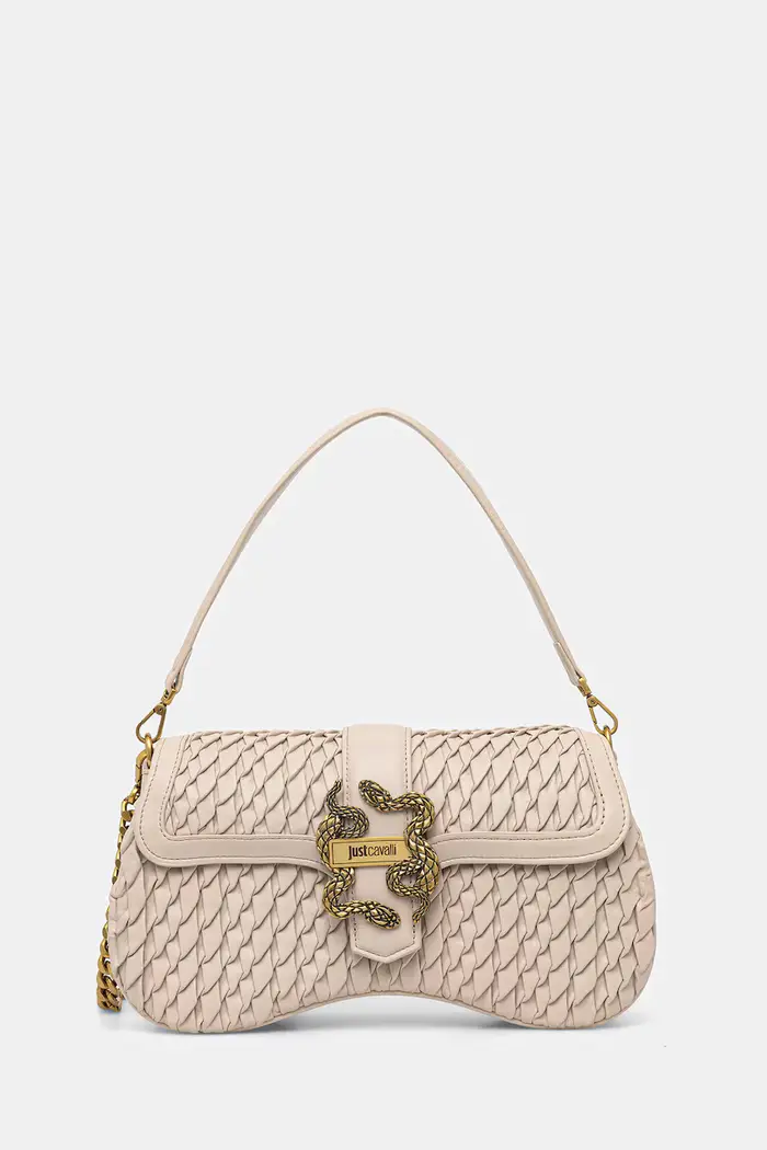 Just Cavalli borsa da donna in similpelle Beige
