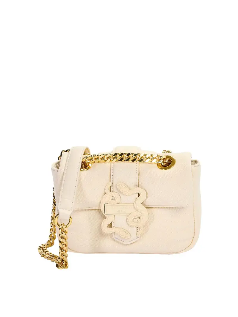 Just Cavalli Borsa Iconic Snakes Rosa