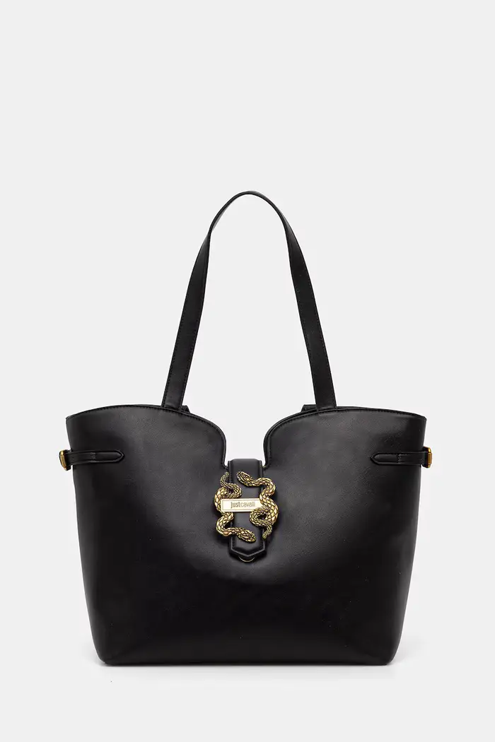 Just Cavalli borsa shopper da donna Nero