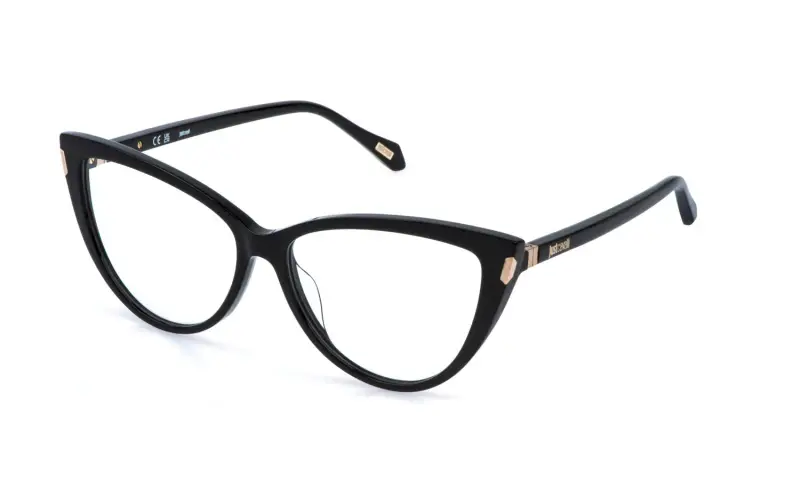 Donna VJC126 700 Montature da vista Acetato Nero Farfalla