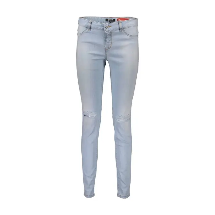 Jeans Donna Azzurri Effetto Slavato Azzurro