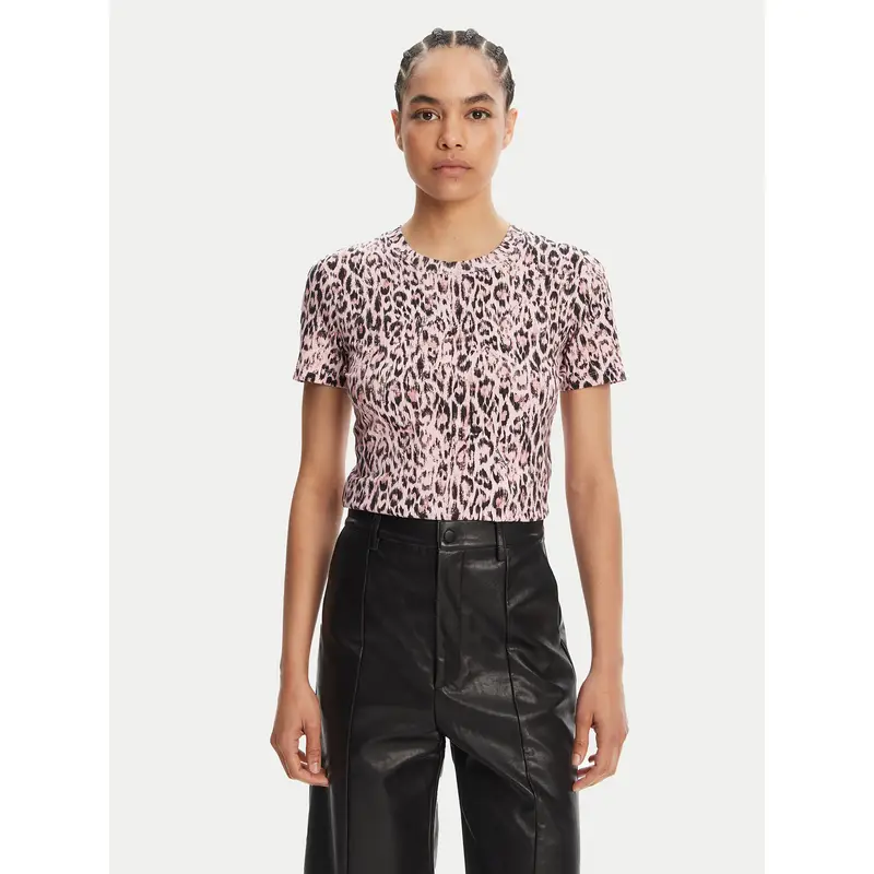 Just Cavalli T-shirt 78PAHE06 Multicolore Regular Fit