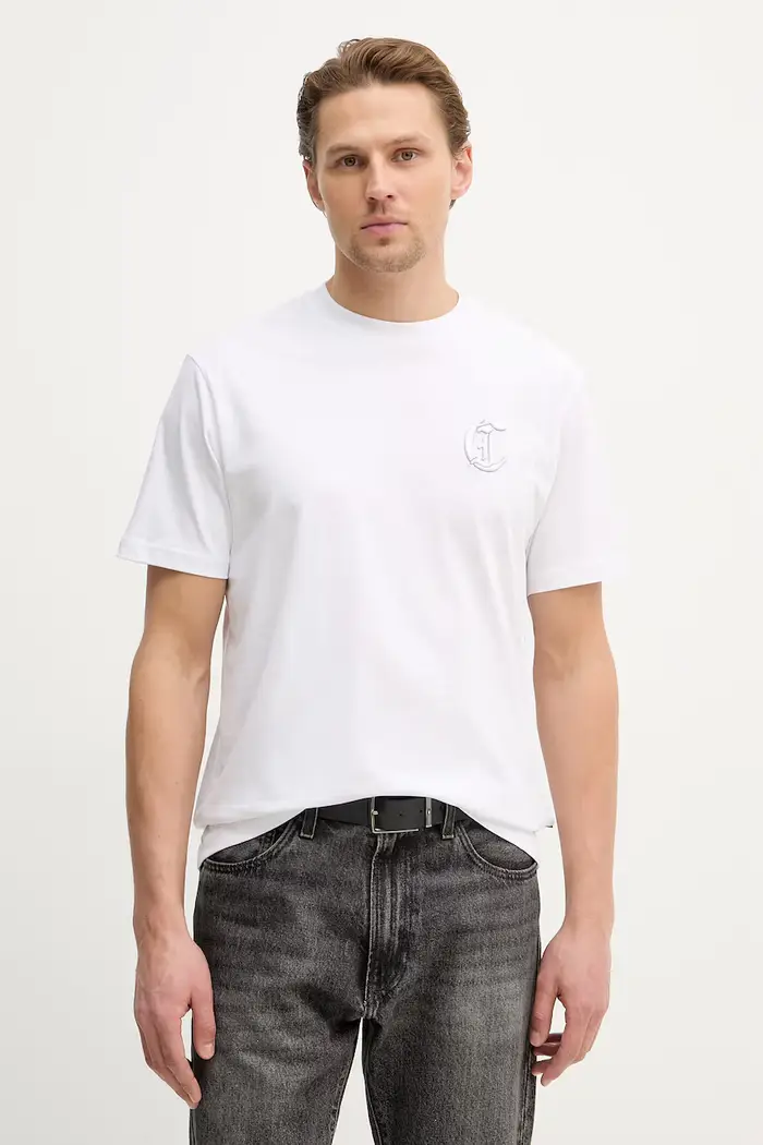 Just Cavalli t-shirt in cotone Bianco