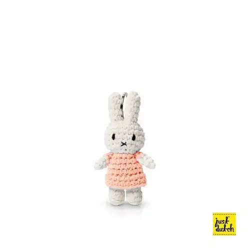 Just Dutch Portachiavi miffy all uncinetto Rose