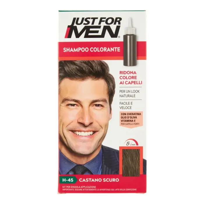 Just For Men Shampoo Colorante Castano Scuro