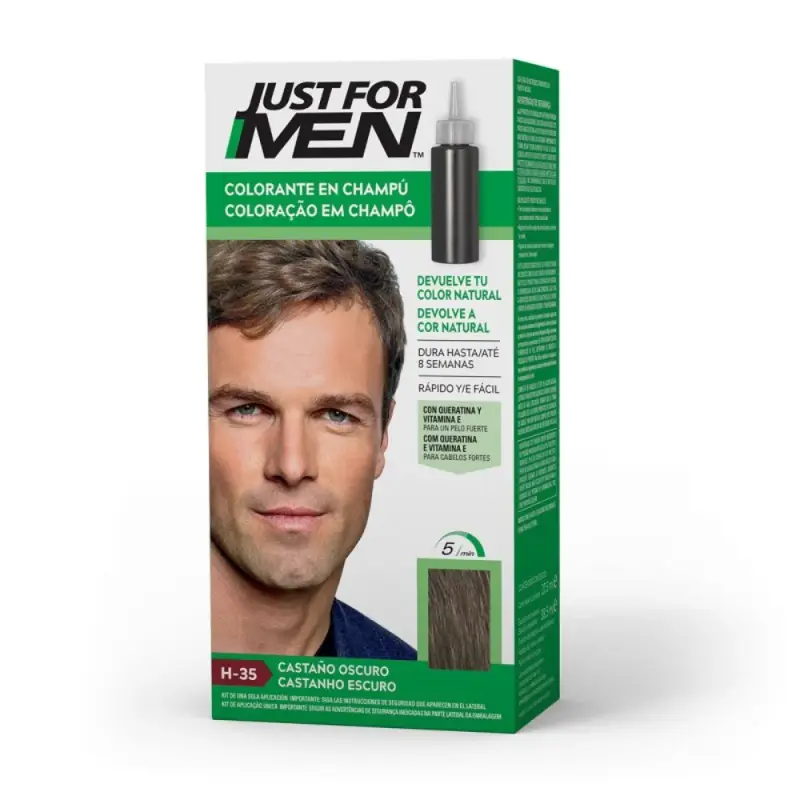 Just For Men Shampoo Colorante Marrone Scuro