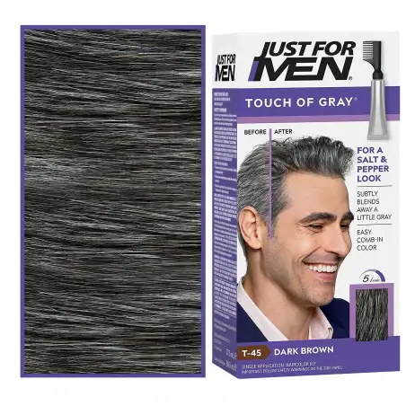 Just For Men Touch of Grey T35 Marrone Medio 40g - Colore Capelli