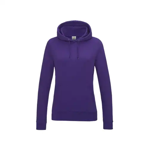 Just Hoods Felpa con cappuccio da donna College