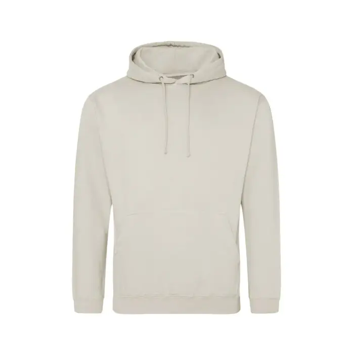 Felpa con cappuccio Just Hoods College Beige