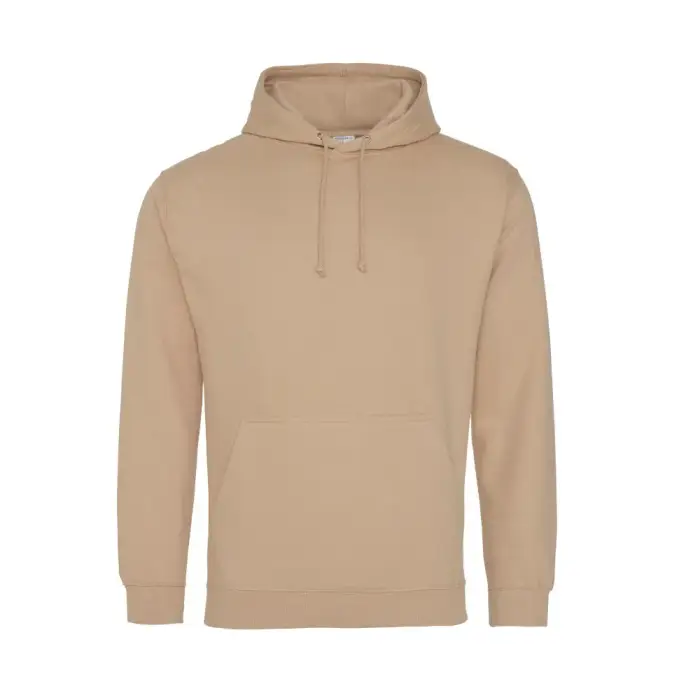 Felpa con cappuccio Just Hoods College Beige