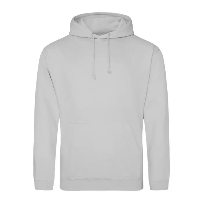 Felpa con cappuccio Just Hoods College Gris