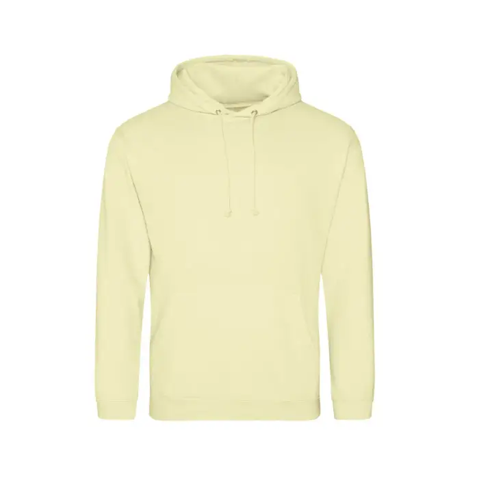 Felpa con cappuccio Just Hoods College Jaune