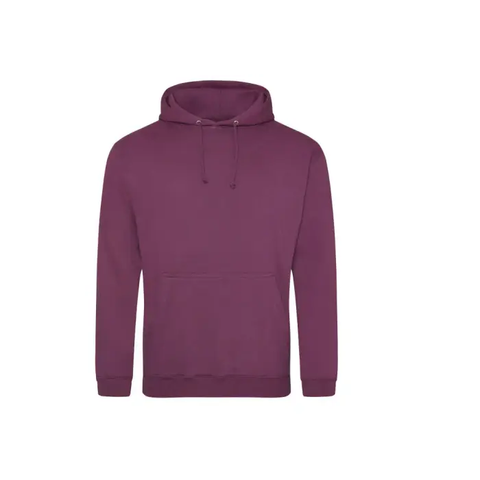 Felpa con cappuccio Just Hoods College Violet