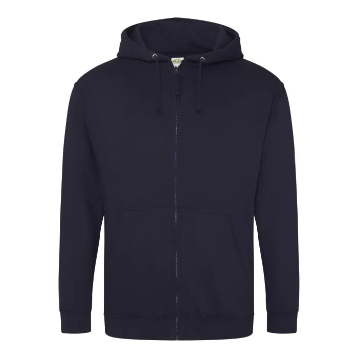 Just Hoods Felpa con cerniera a cappuccio Bleu