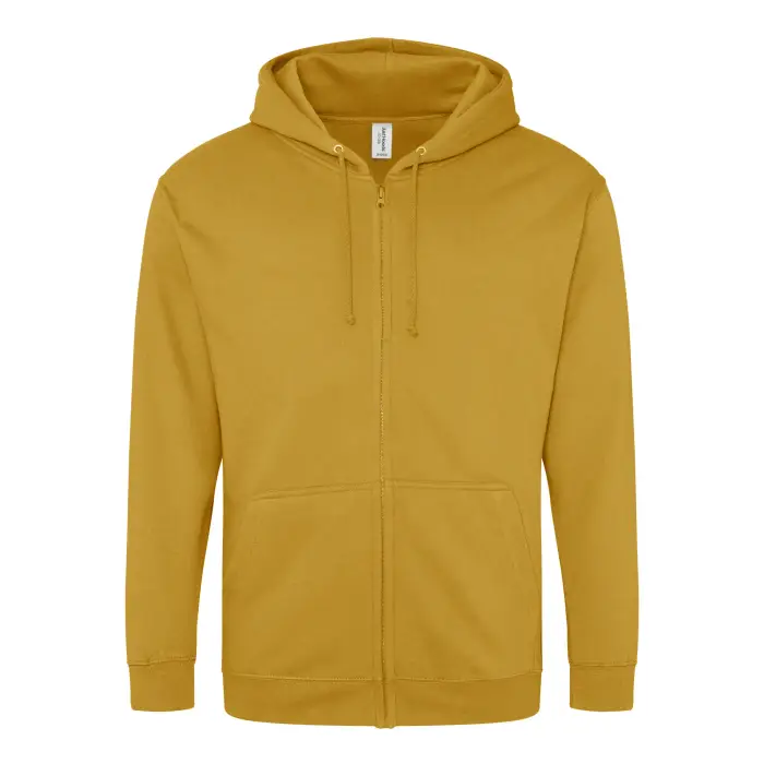 Just Hoods Felpa con cerniera a cappuccio Jaune