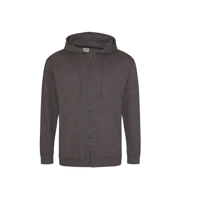 Just Hoods Felpa con cerniera a cappuccio Noir