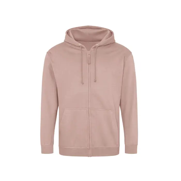 Just Hoods Felpa con cerniera a cappuccio Rose