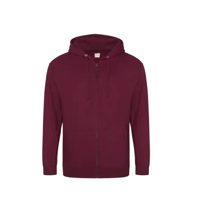 Just Hoods Felpa con cerniera a cappuccio Rouge