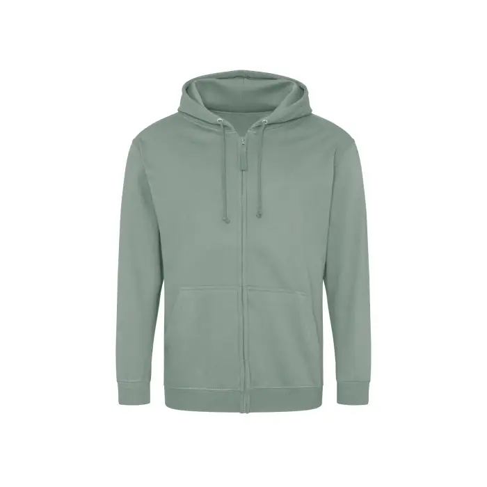Just Hoods Felpa con cerniera a cappuccio Vert