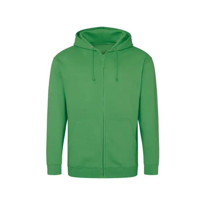 Just Hoods Felpa con cerniera a cappuccio Vert