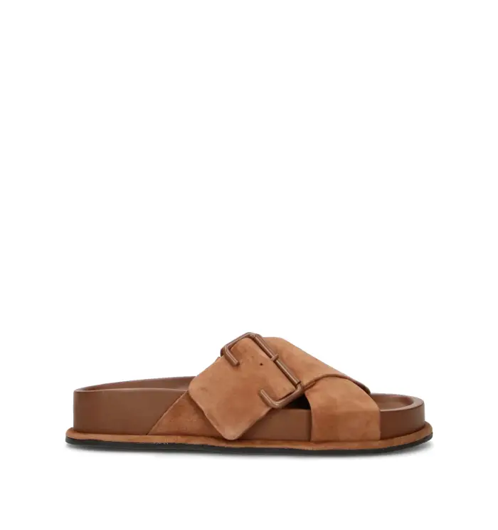 JVAM Ciabatta donna biscotto in suede Vario