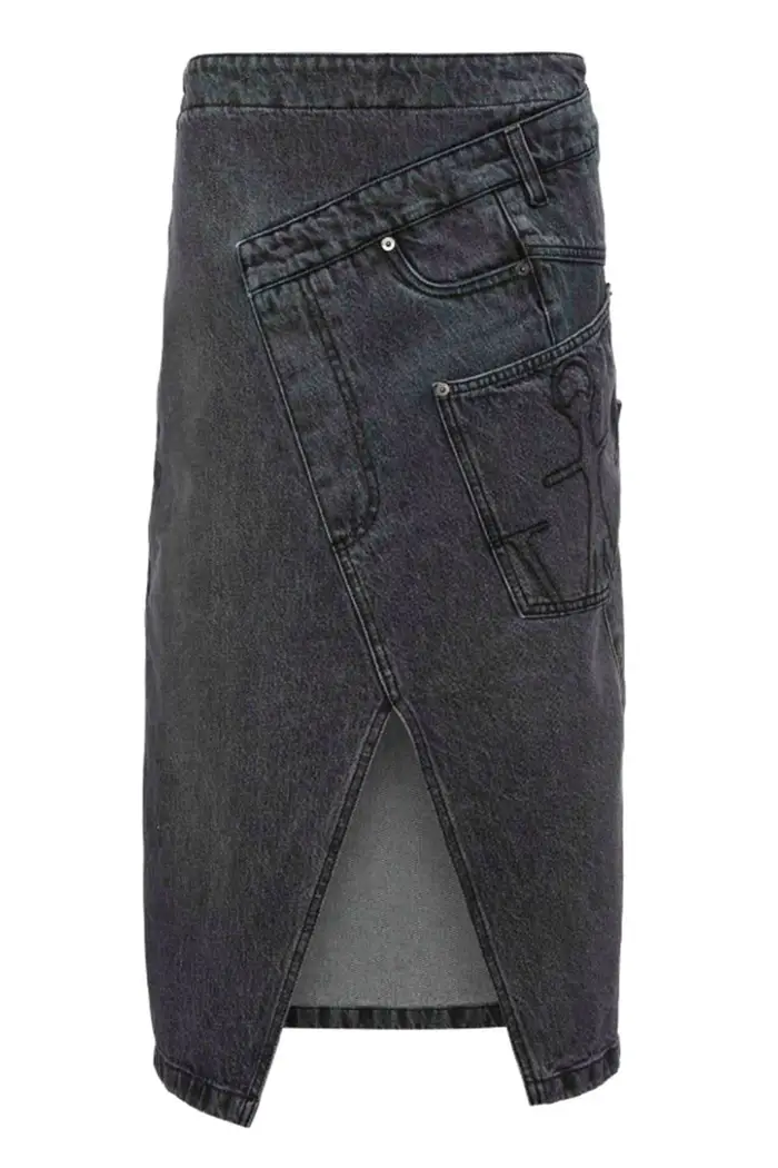 jw-anderson Gonne Grigio Grigio Neri e Grigi