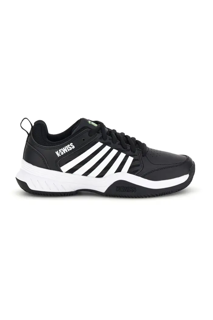 K-SWISS Scarpe da tennis nere in mesh traspirante Court Express 2 Clay [NERO]
