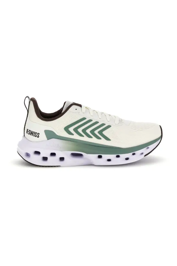 K-SWISS Scarpe sportive bianche in mesh traspirante Melrose Tubes Lite [BIANCO]