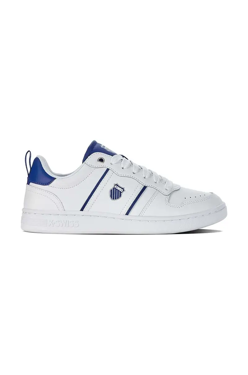 K-SWISS sneakers in pelle LOZAN MATCH LTH colore bianco 08903.985.M