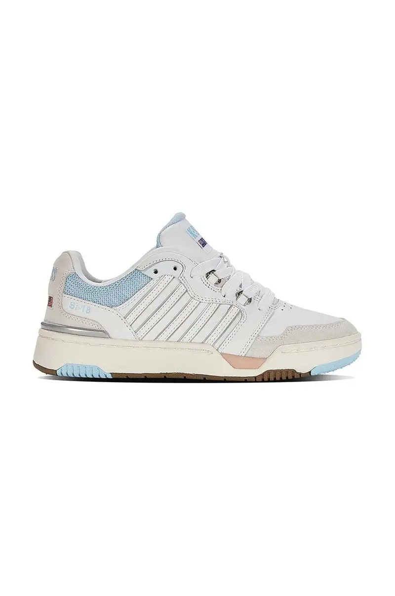 K-SWISS sneakers in pelle SI-18 RIVAL colore bianco 98531.130.M