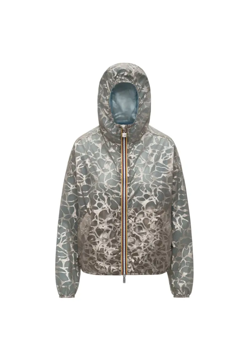 K-way Giacca Donna LAURETTE SUPER LIGHT LAMI REVERSIBLE k7137jw_c0r MULTICOLOR