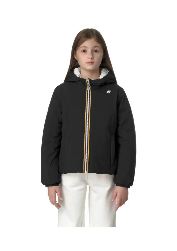 K-way Giacca Junior Black miniatura 3