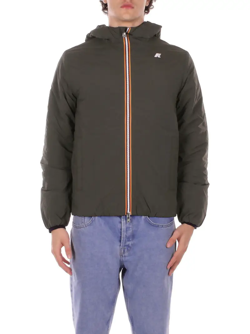 K-way Giacconi Green blackish GREEN BLACKISH VERDE