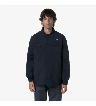 K-way per uomo K2136JW Giacca Umbert Plain Warm blu marino, Casual, Polister riciclato, Navy