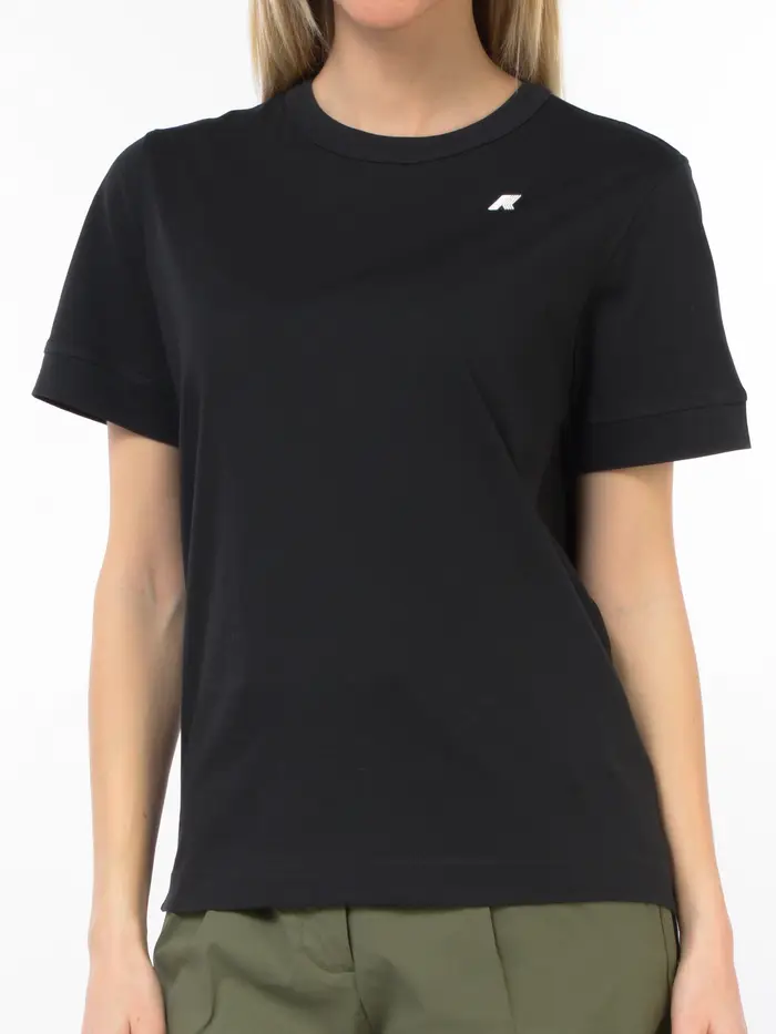 K-WAY t Shirt da donna girocollo con logo Blu