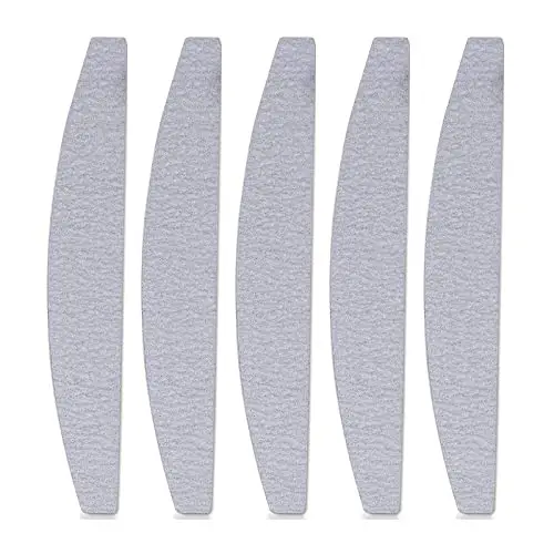 Kafeiya Lime per Unghie Professional(5 Pezzi), Lime per Unghie Grana 100/180 Lavaggio Bilaterale Lavabile per Uso