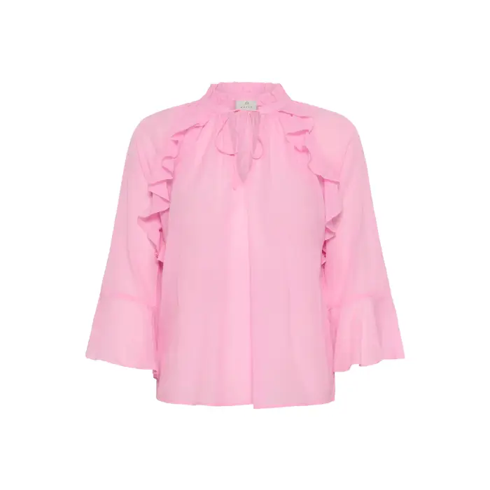 Kaffe Camicetta donna a maniche lunghe Flora Rose